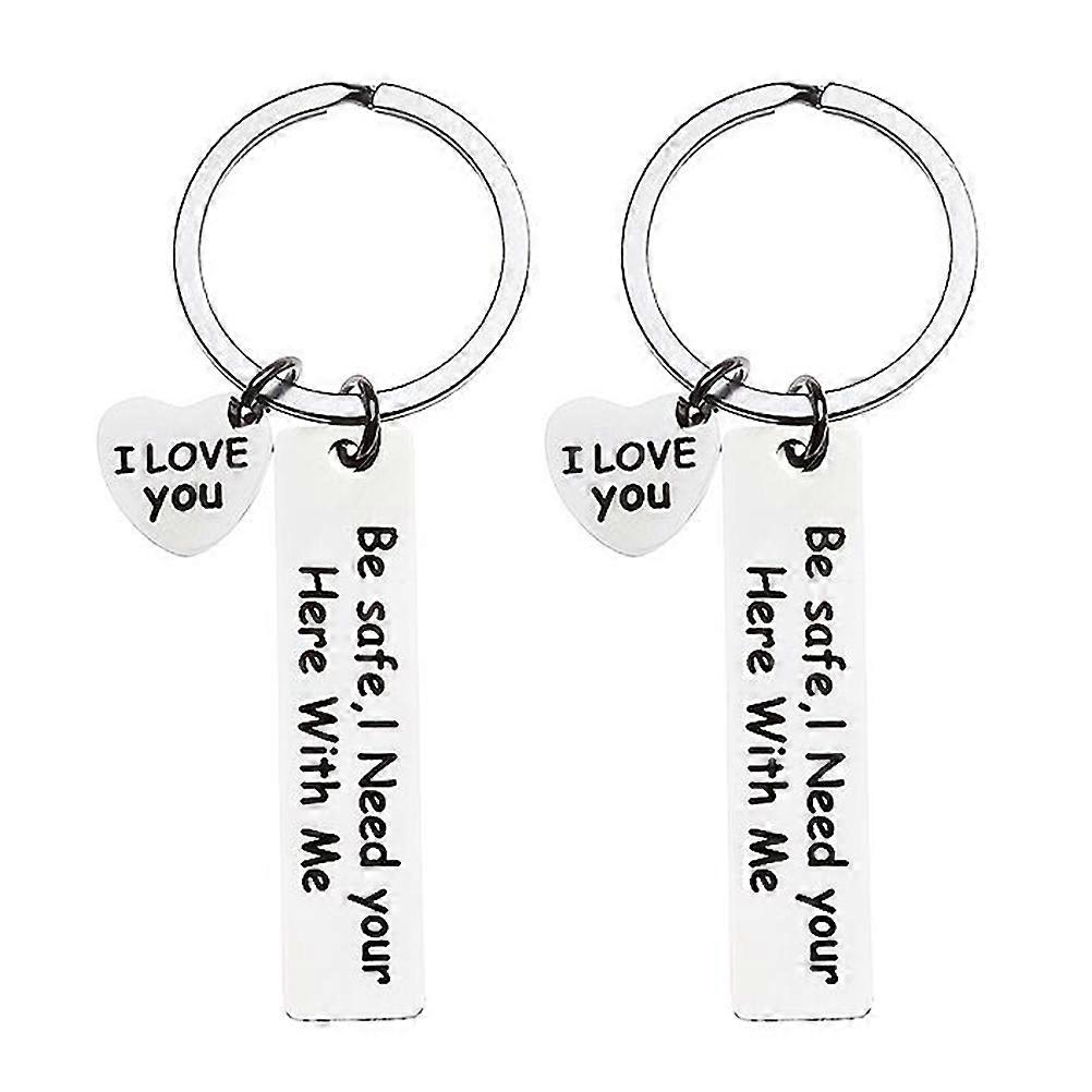 Keychain for Boyfriend Car Keychains with Decoration 6Pcs Collection