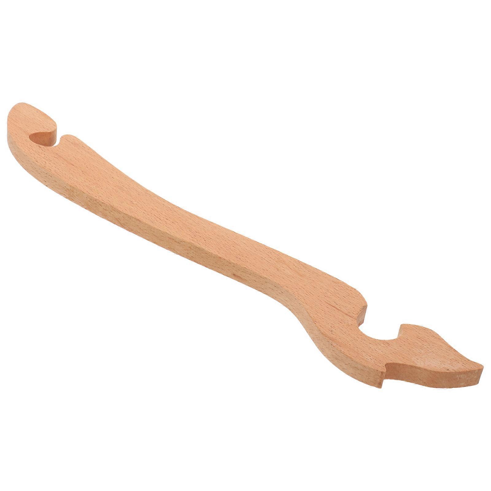 Kitchen Oven Rack Puller 3Pcs Safe Handling Tool With Heat Resistant Wood Design For Baking