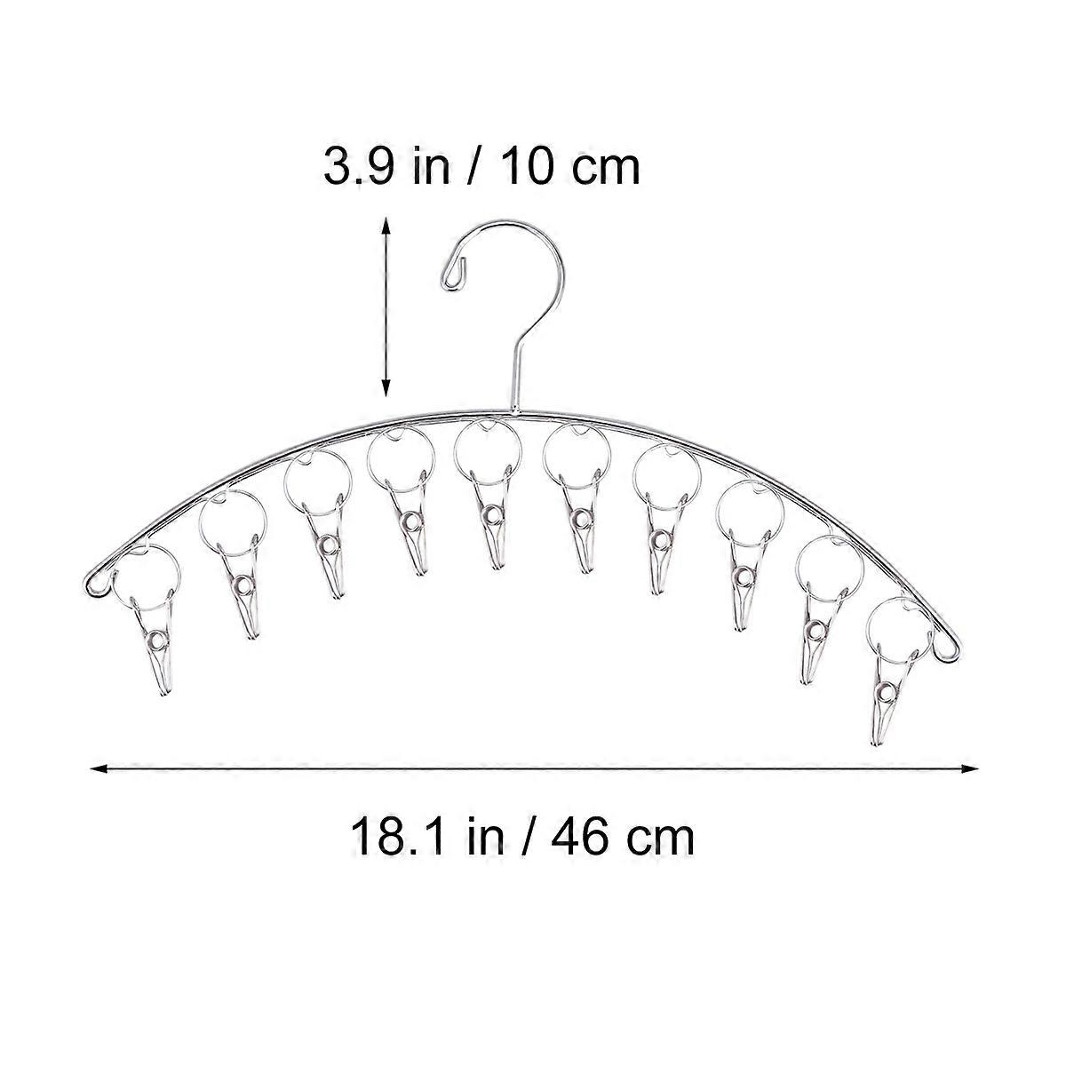 Laundry Drying Rack Stainless Steel Hanger for Small Items 2Pack