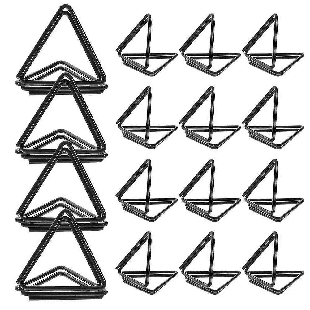 Aluminum Alloy Triangle Paper Clips 180 Pcs Ideal For Daily Use And Table Decoration With Note Display Feature