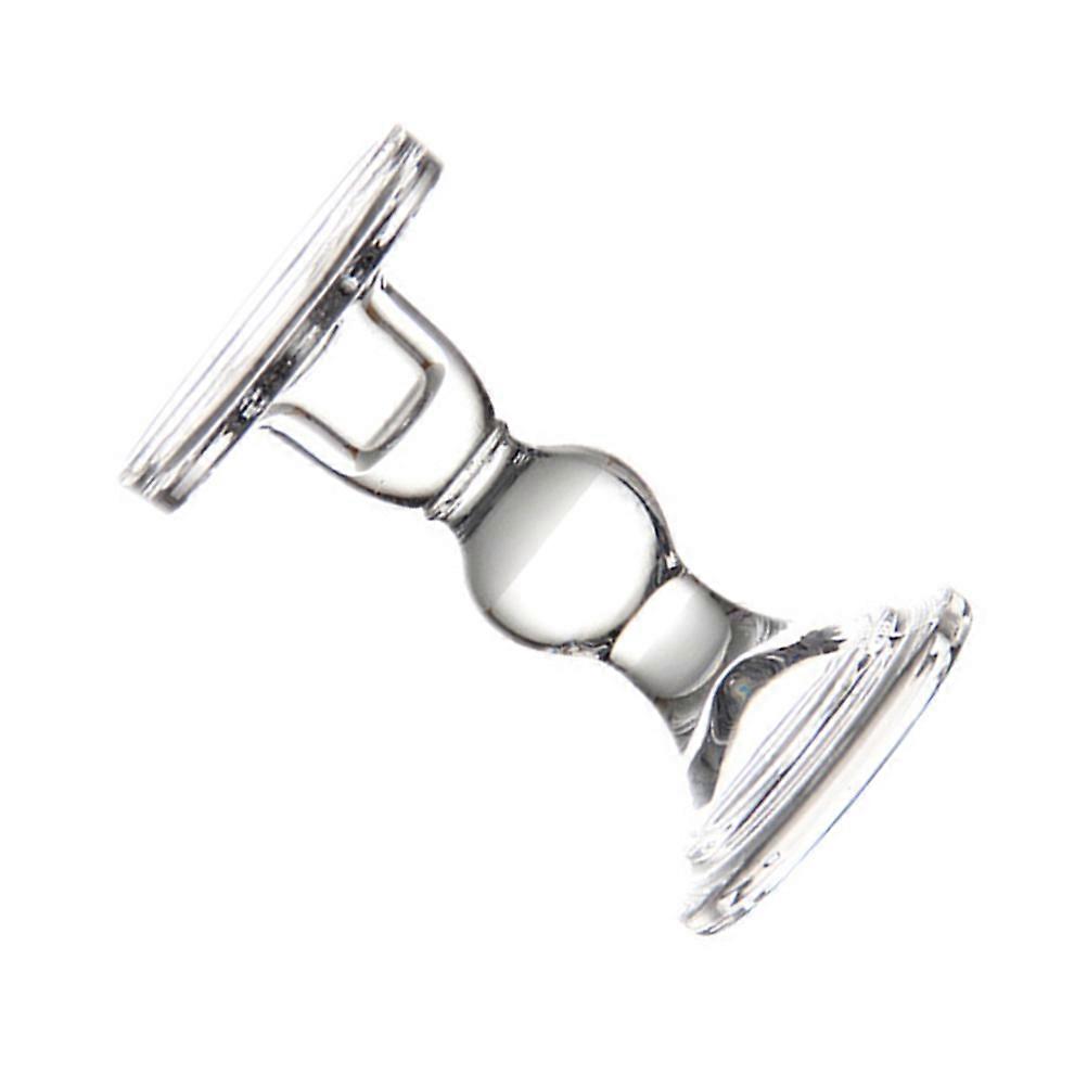 Decorative Glass Candle Holder for Candlelight Dinner 2Pcs Set