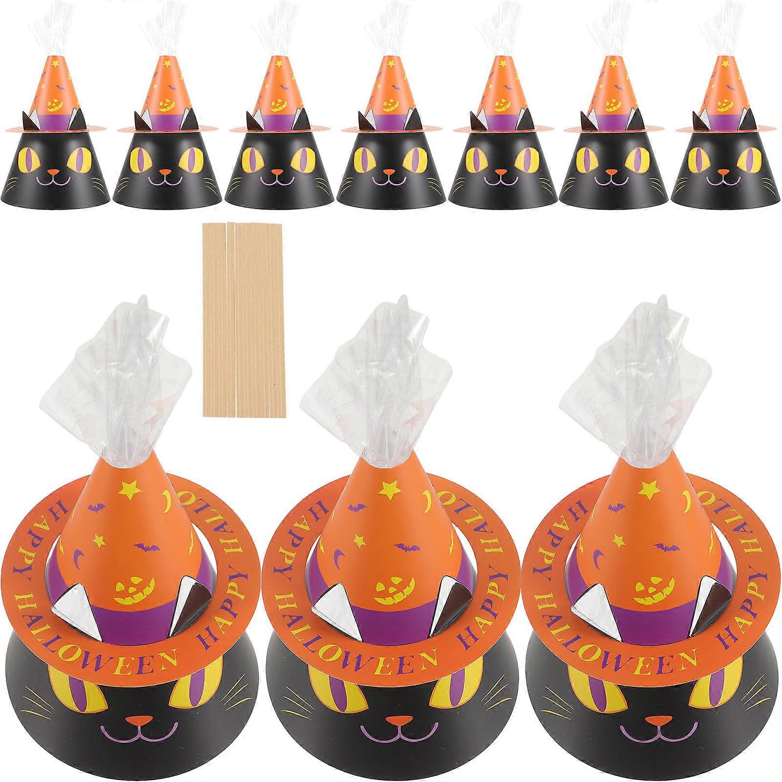 Compact Rectangular Candy Boxes 20 Sets Great For Halloween Events Gifts Storage And Display