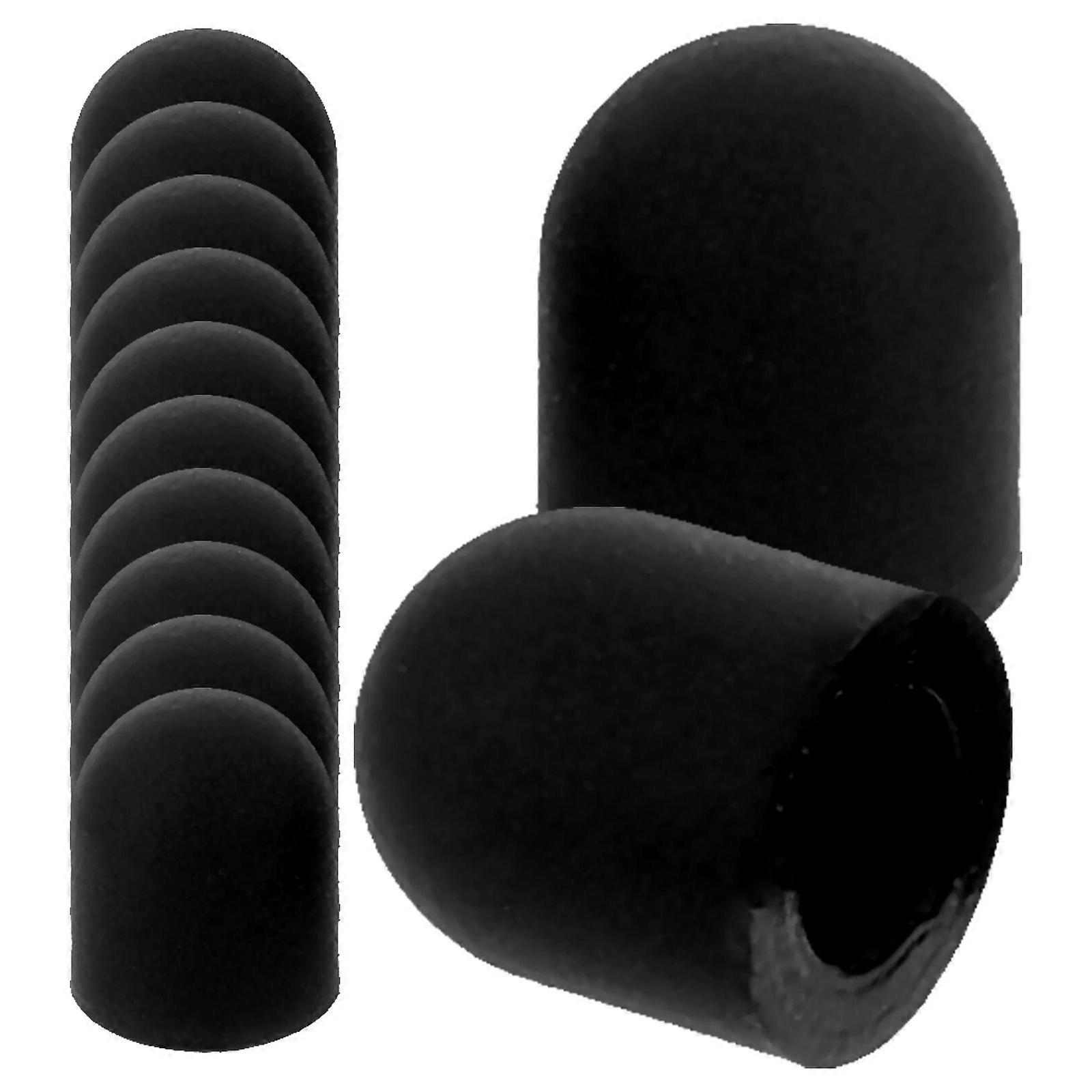 Stylus Rubber Tip Replacement for Touchscreen Stylus 60Pcs Black