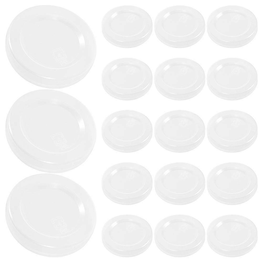 Transparent Bottle Lid Replacement For Home And Store Use 32Pack