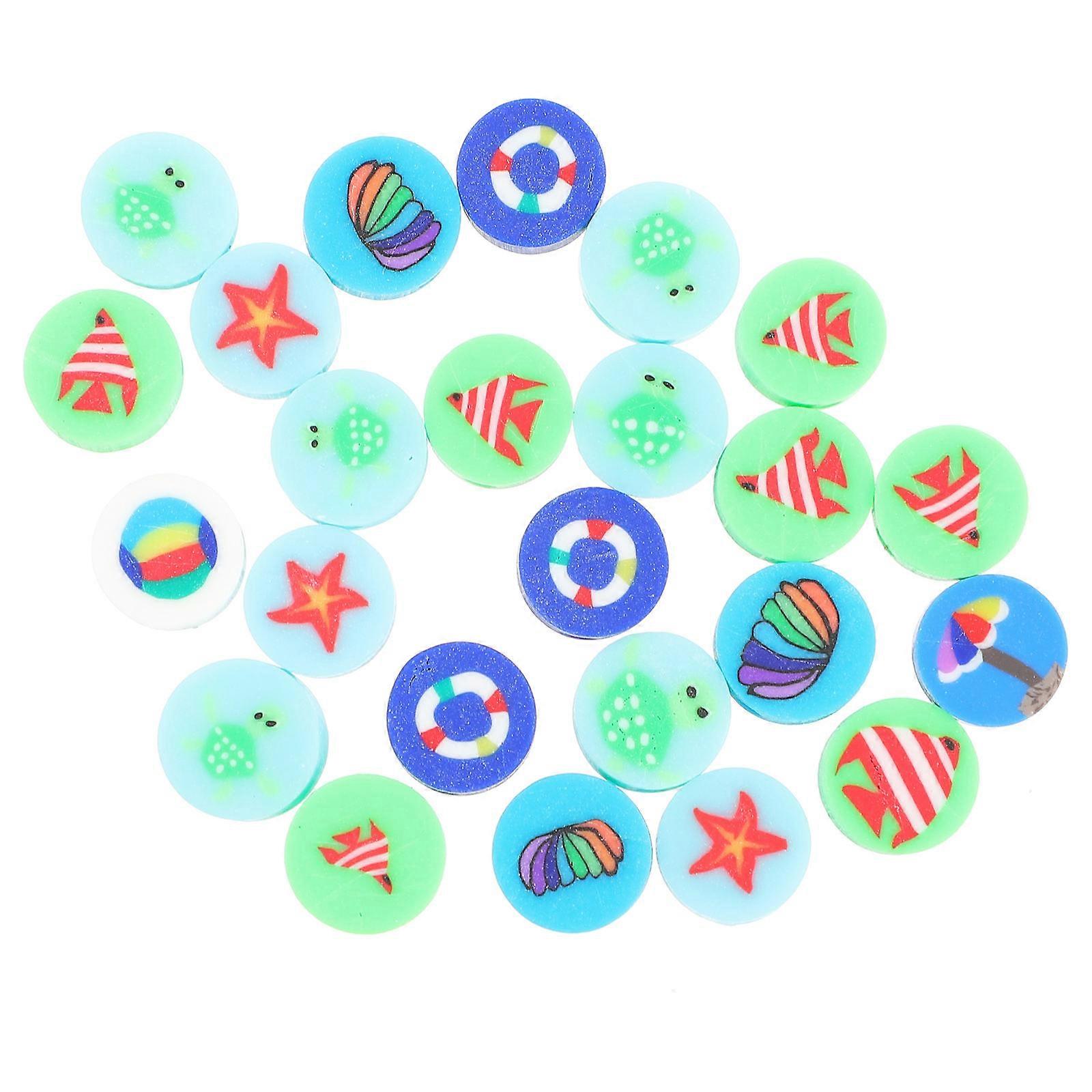 Bracelet Loose Beads For Handmade Gifting To Jewelry Lovers In Soft Clay Material In 0.4X0.4X0.4In Size With 400Pcs
