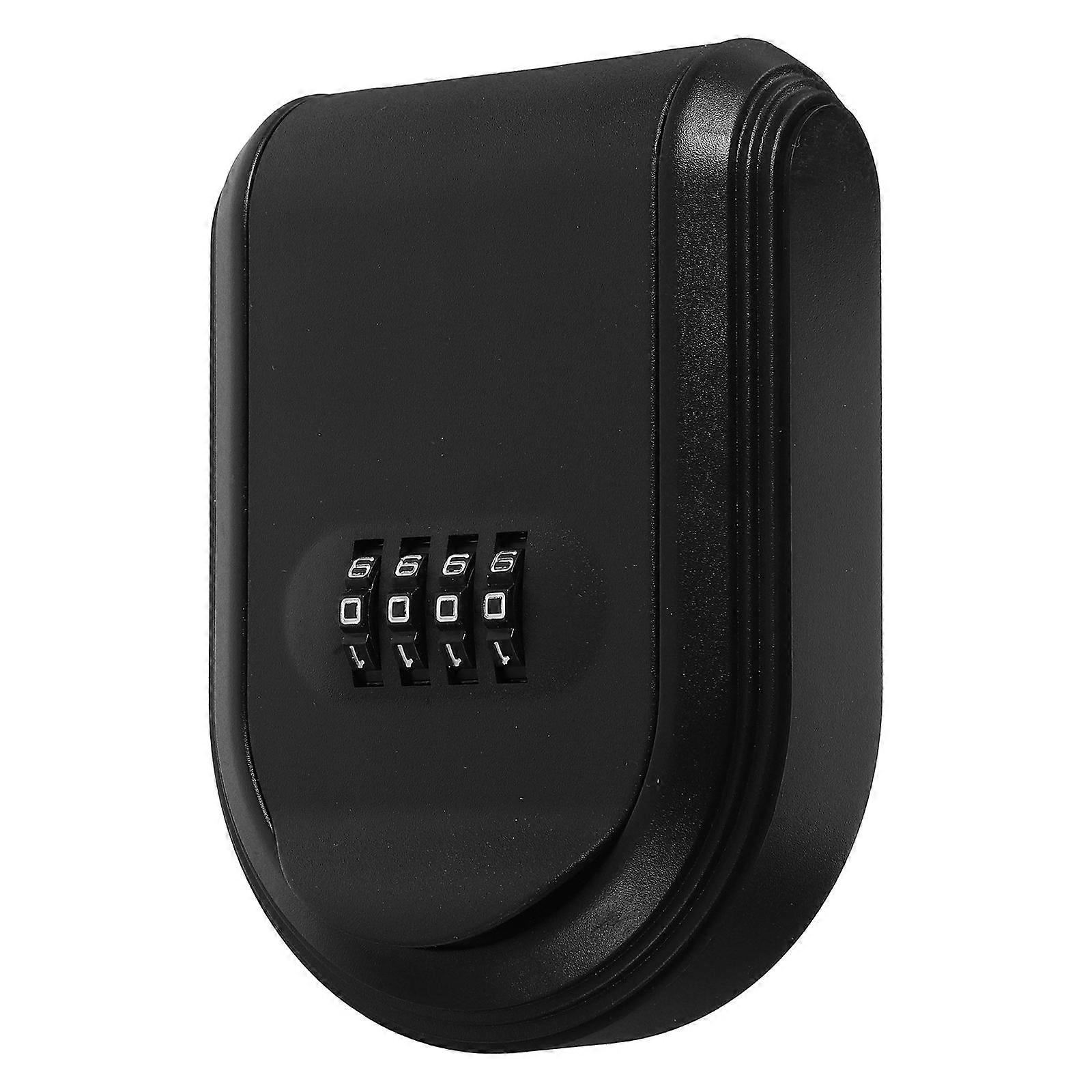 Combination Lock 3Pcs Key Holder For Wall Mounting Outdoor Use ABS Material Designed For Key Storage Solutions