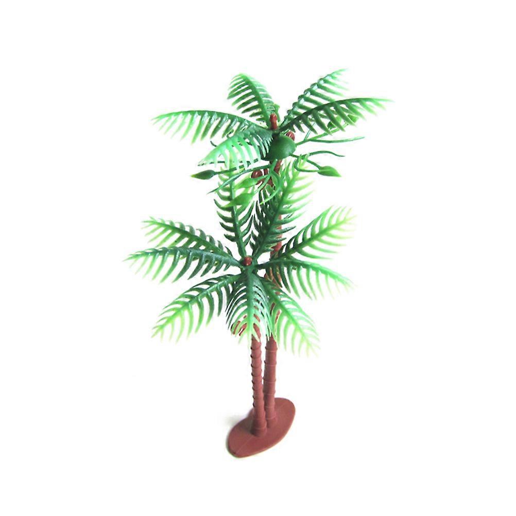 Mini Palm Trees For Crafts Perfect Shape Simulation Design Baking Furnishing 10Pcs