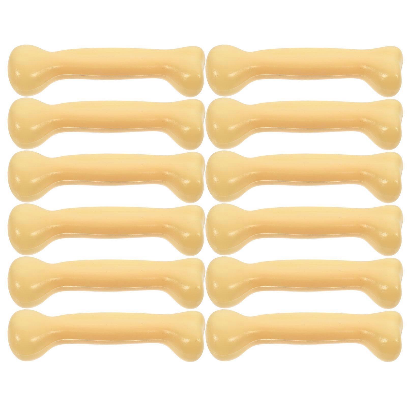 Halloween Bone Plastic Human Bone Model for Decor 60Pcs Set