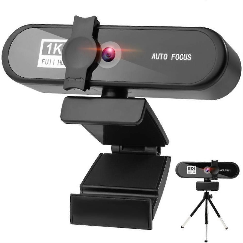 4K High Definition Webcam Autofocus Live Webcam USB Free Drive with Mic Computer Camera