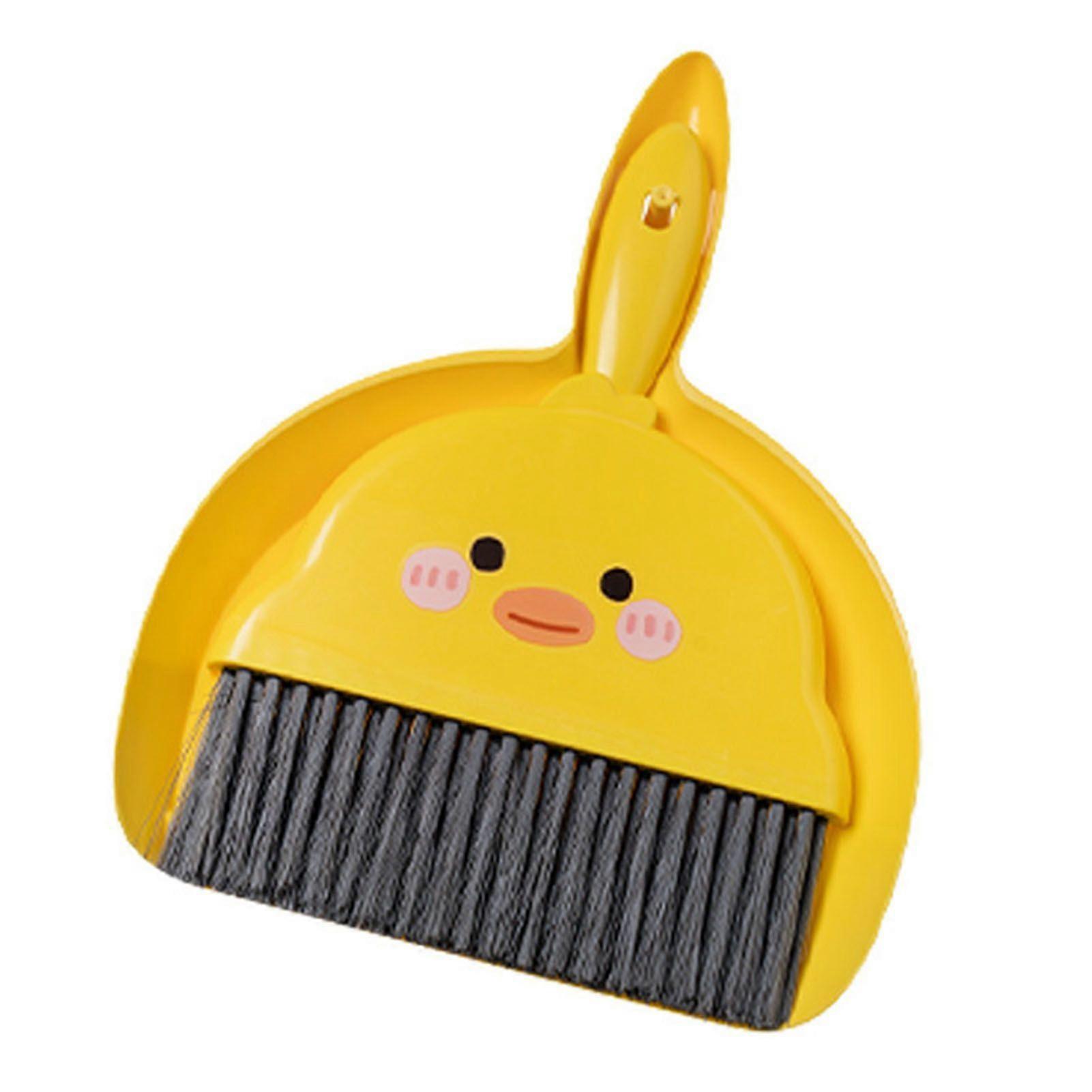 Mini Broom Set Portable Kids Students Desktop Brush Dustpan Combo Cleaning Tools For Table Home
