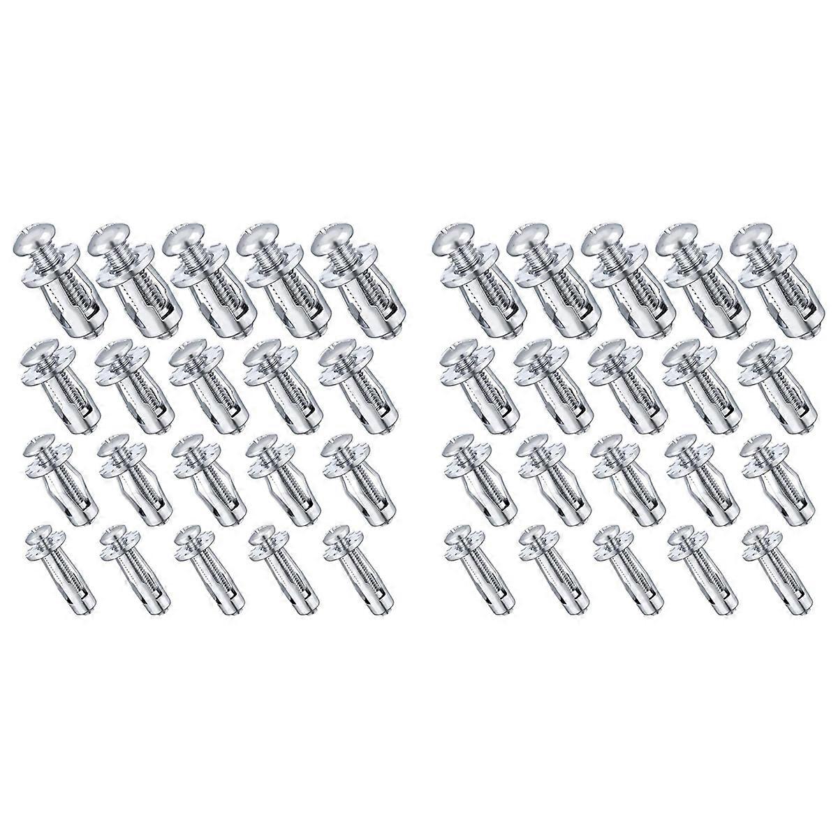 20pcs M 4 M5 M6 M8 Jack Nuts for Securing Plate Frame Container Tag