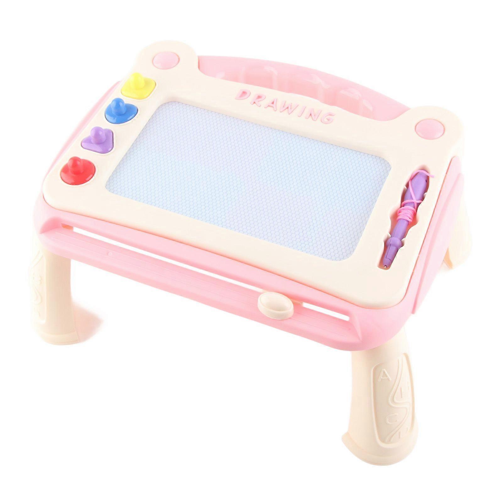 子供カラフルな磁気製図板赤ちゃんの描画グラフィティボード取り外し可能なライティングボードテーブル