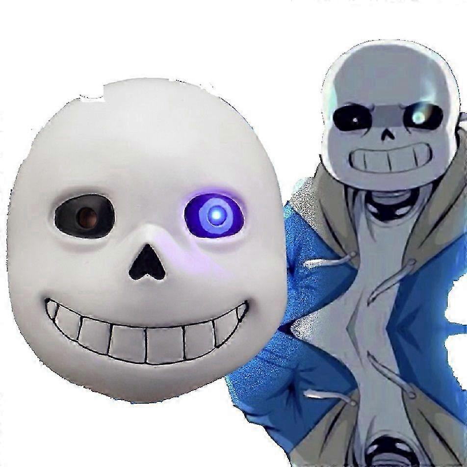 ユニセックス アニメ Cos Undertale パピルスなし コスプレ衣装 マスク クリスマス ハロウィン プレイパーティー ヘッドギア 小道具