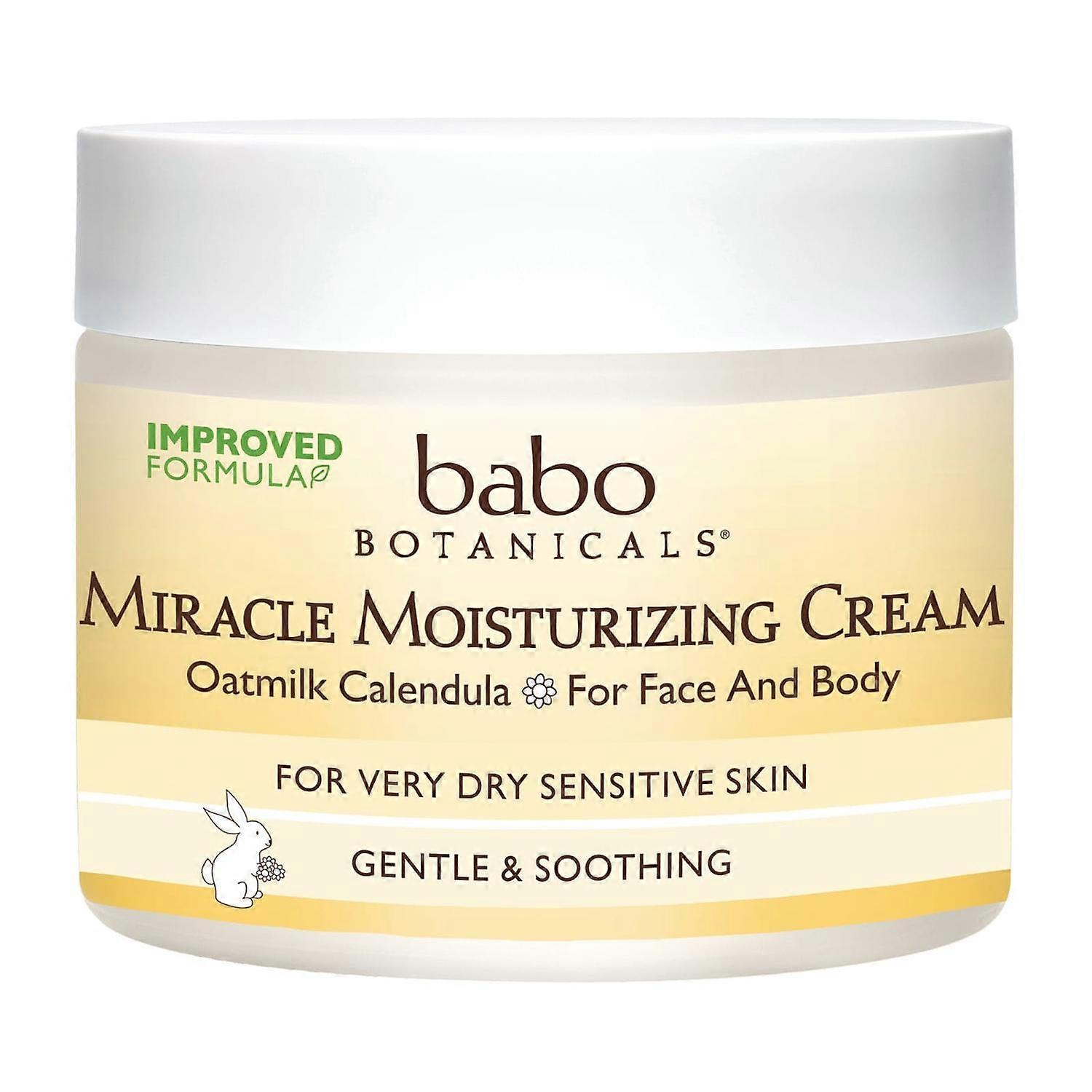 Babo Botanicals, Miracle Moisturizing Cream, 2 oz (57 g)