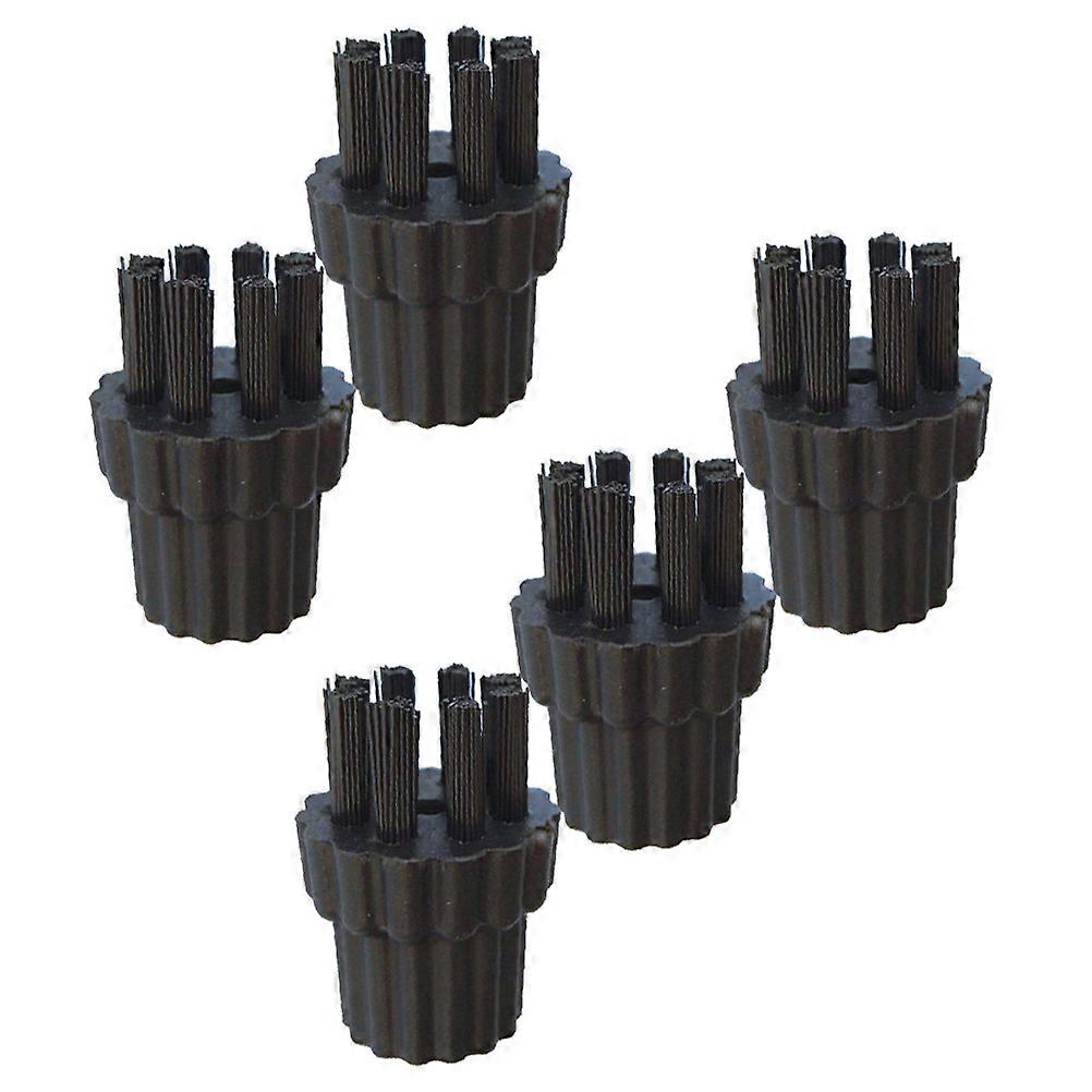 ראש מברשת לשטיפה בקיטור, מברשת רב תכליתית למכונה, מכשיר ניקוי ביתי, 2.90X2.90X4.00 ס"מ, 5 יחידות