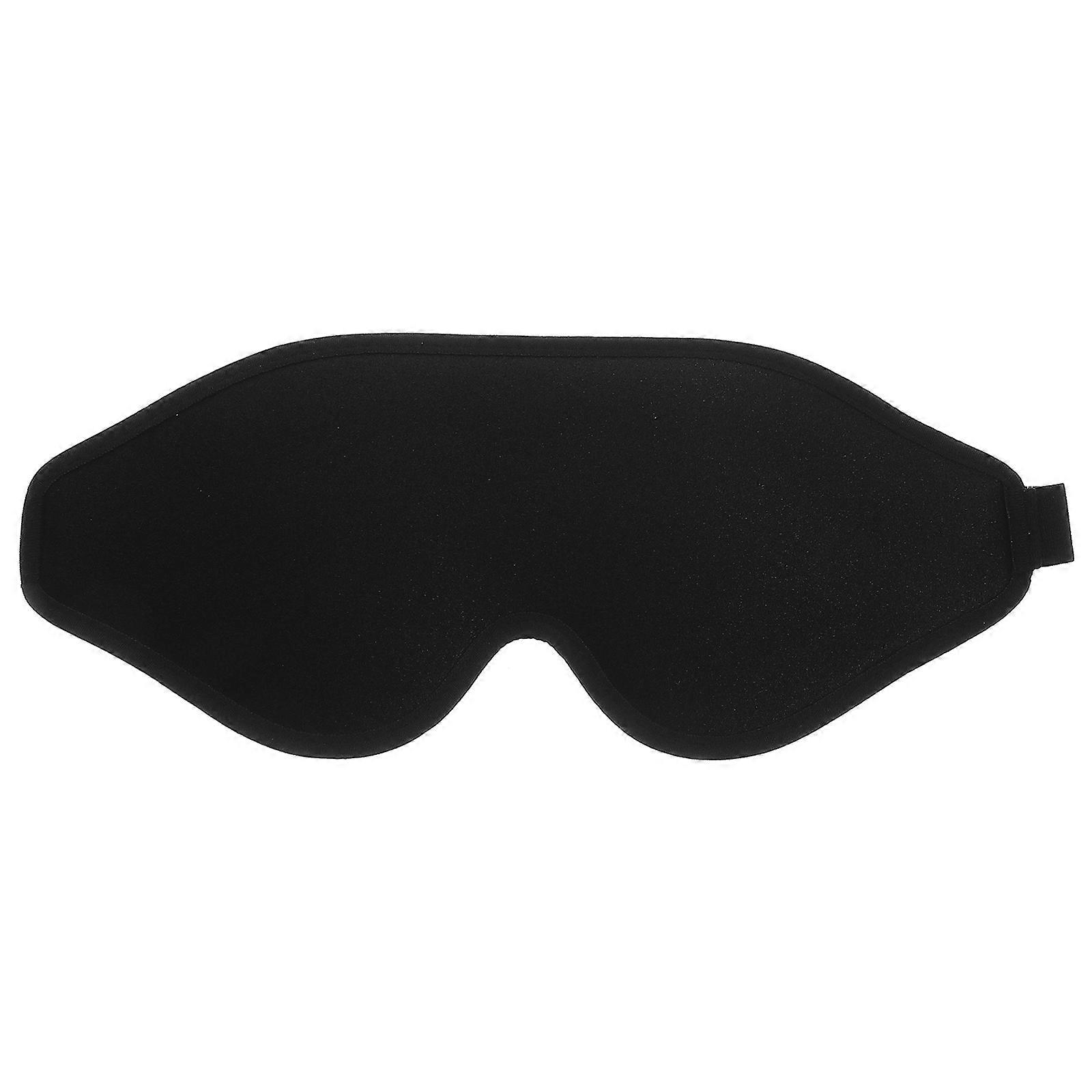 Memory Foams Eye Mask for Sleeping Soft Black Breathable Sleep Cover