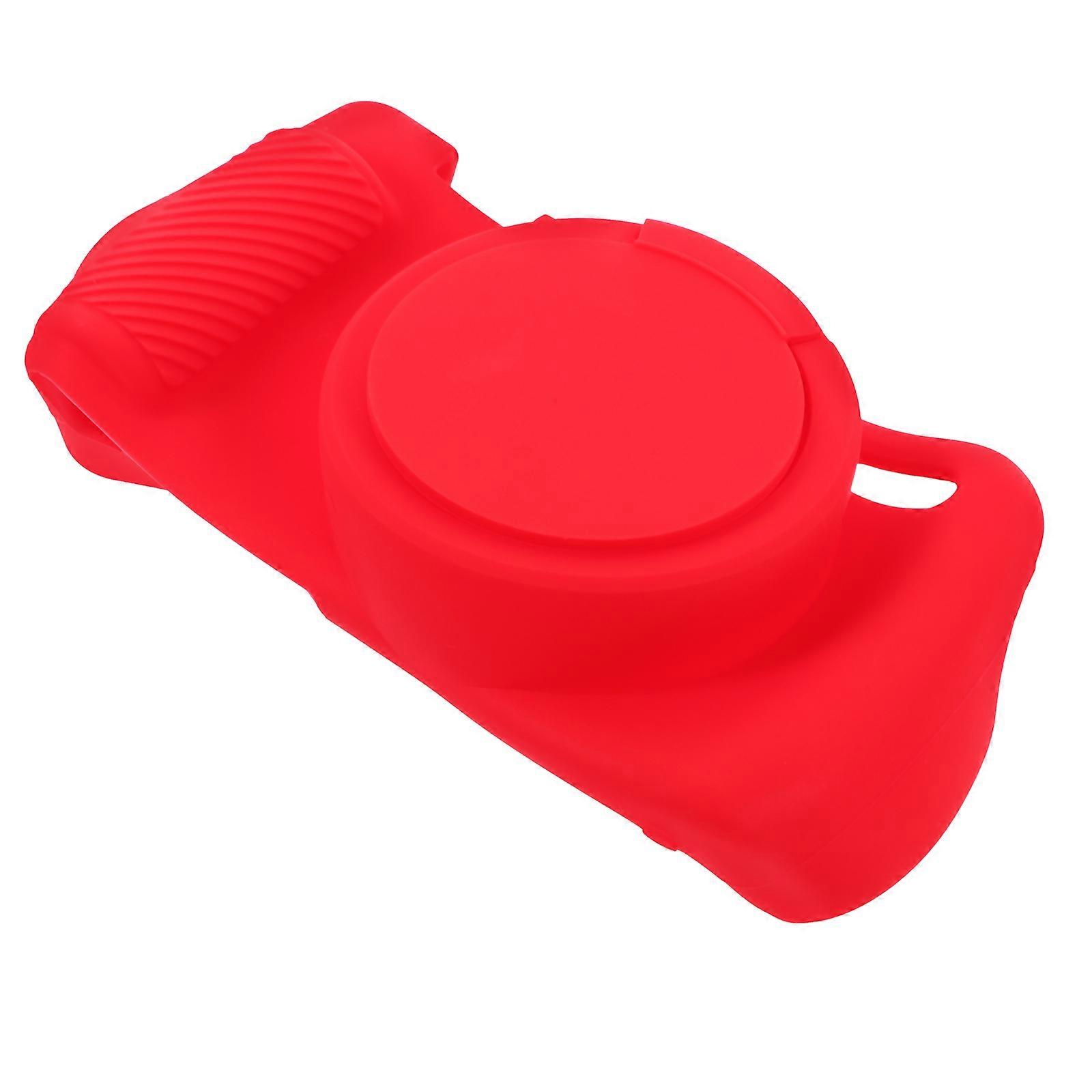 Red Silicone Camera Protective Cover for Shock Absorbing Sleeve