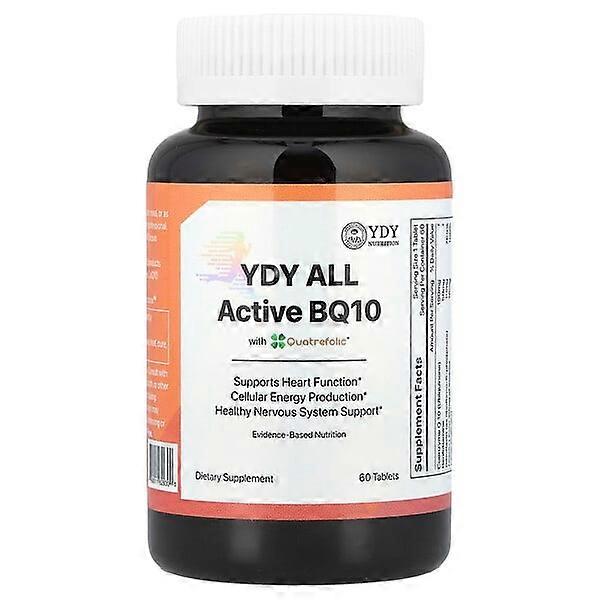 YDY, All Active BQ10 With QuatrefolicÃÂÃÂ®, 60 Tablets