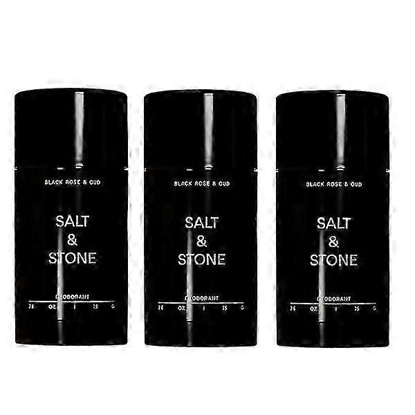 Sel # Pierre Oud noir unisexe Extra_Strength Déodorant sans aluminium # Noir 1pcs