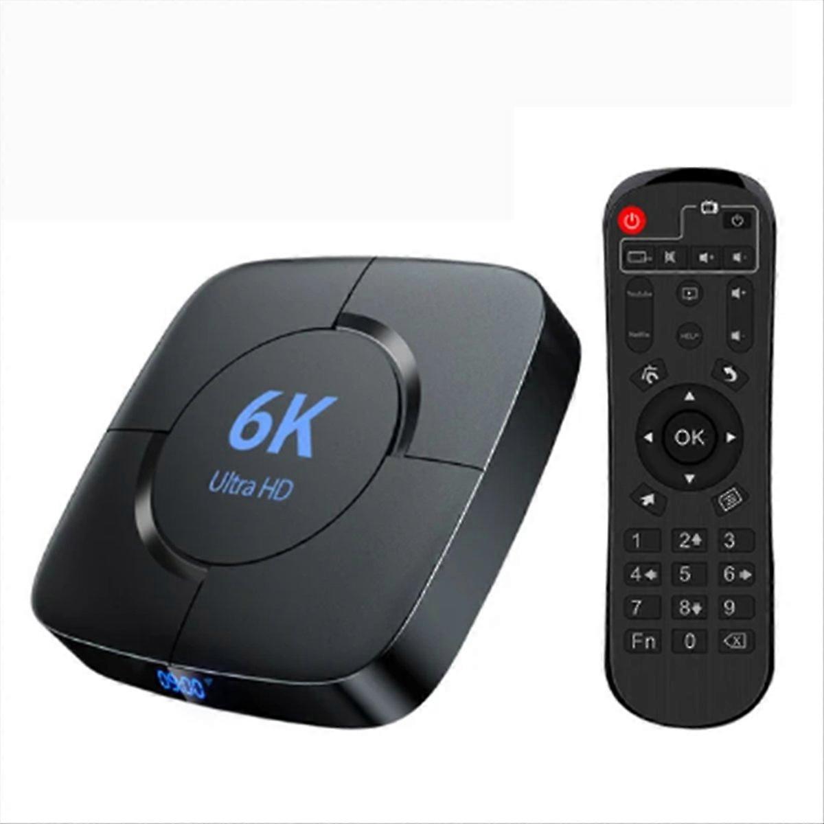 Smart 6K TV Box Android10 Allwinner H616 2.4G/5GHz Wifi BT EU Plug