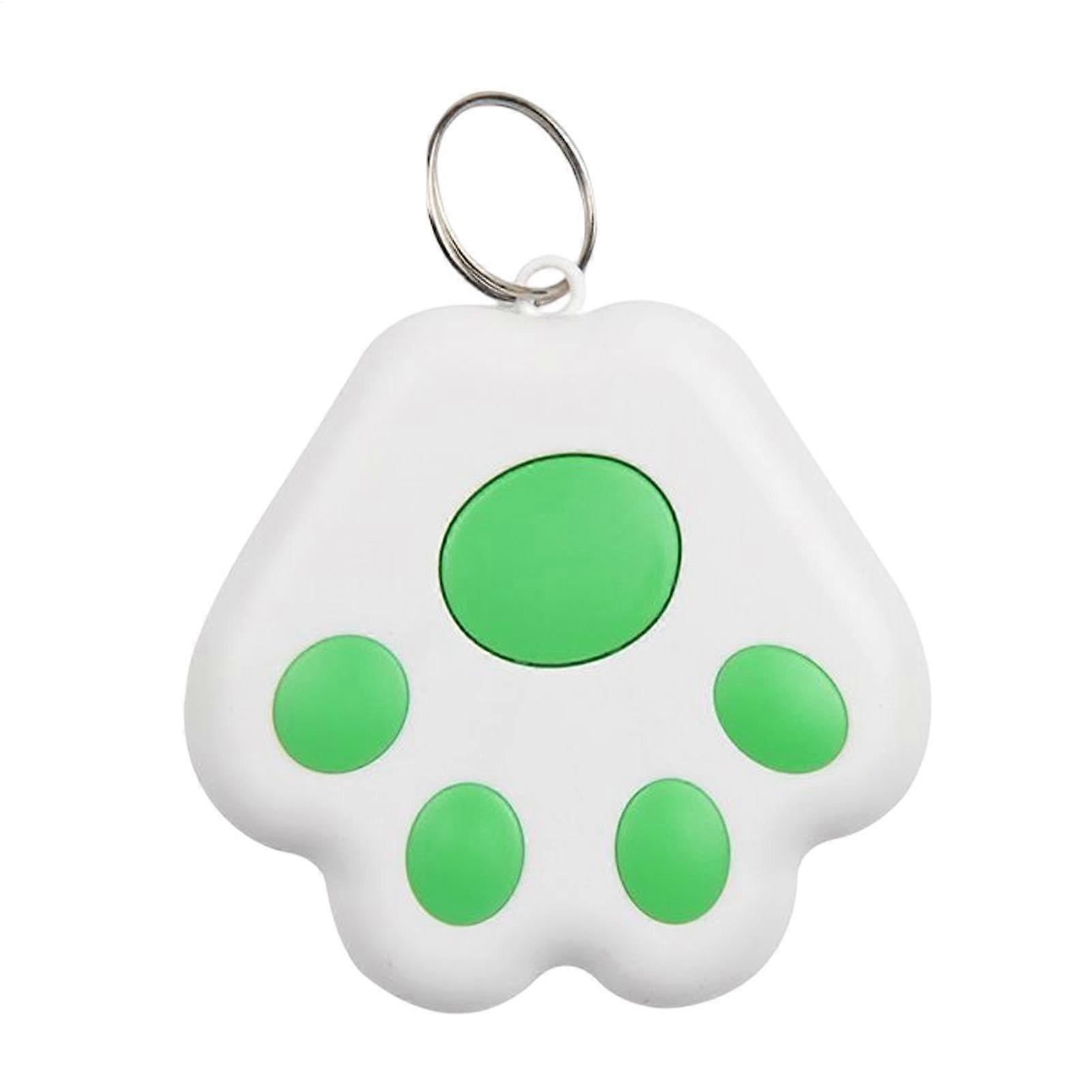 Dog GPS Tracker Waterproof Pet Tracking Device With Cat Claw Shape RealTime Location Locator Green