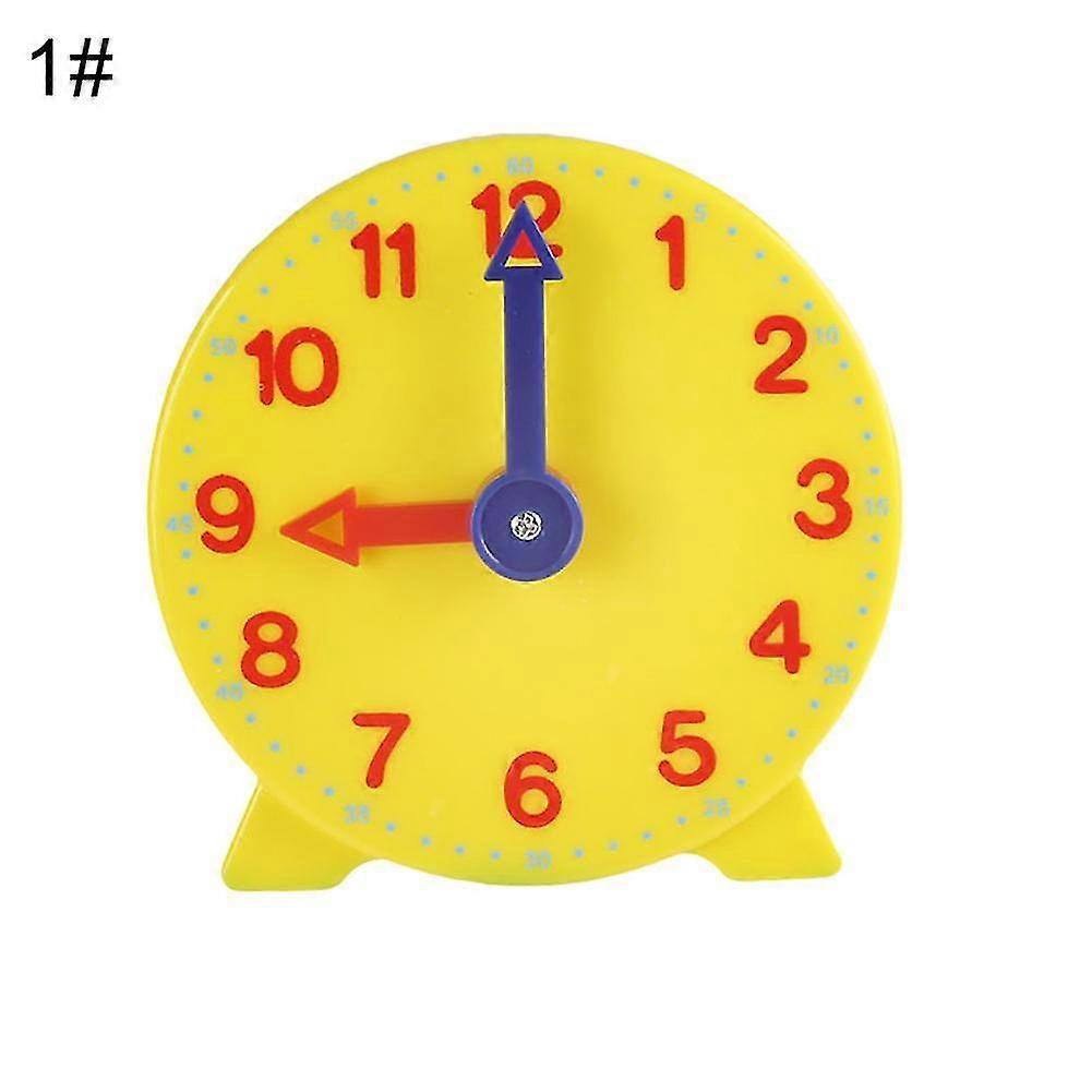 10cm Model Child Toy Clock Education Two Kid Learning 26s