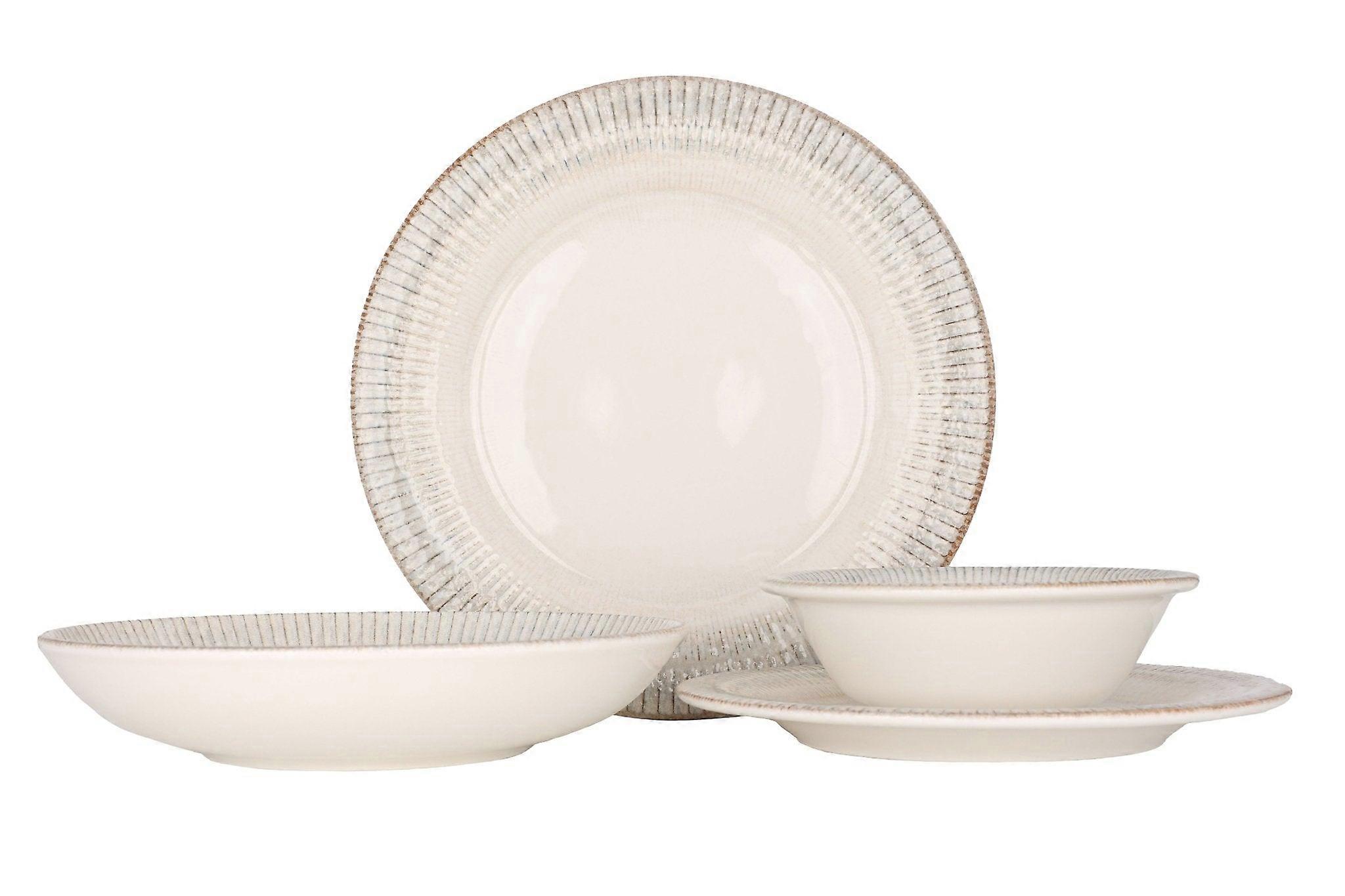 Bonna Dinnerware Set (Large) - Galata - 24 pieces - 6 persons - Porcelain