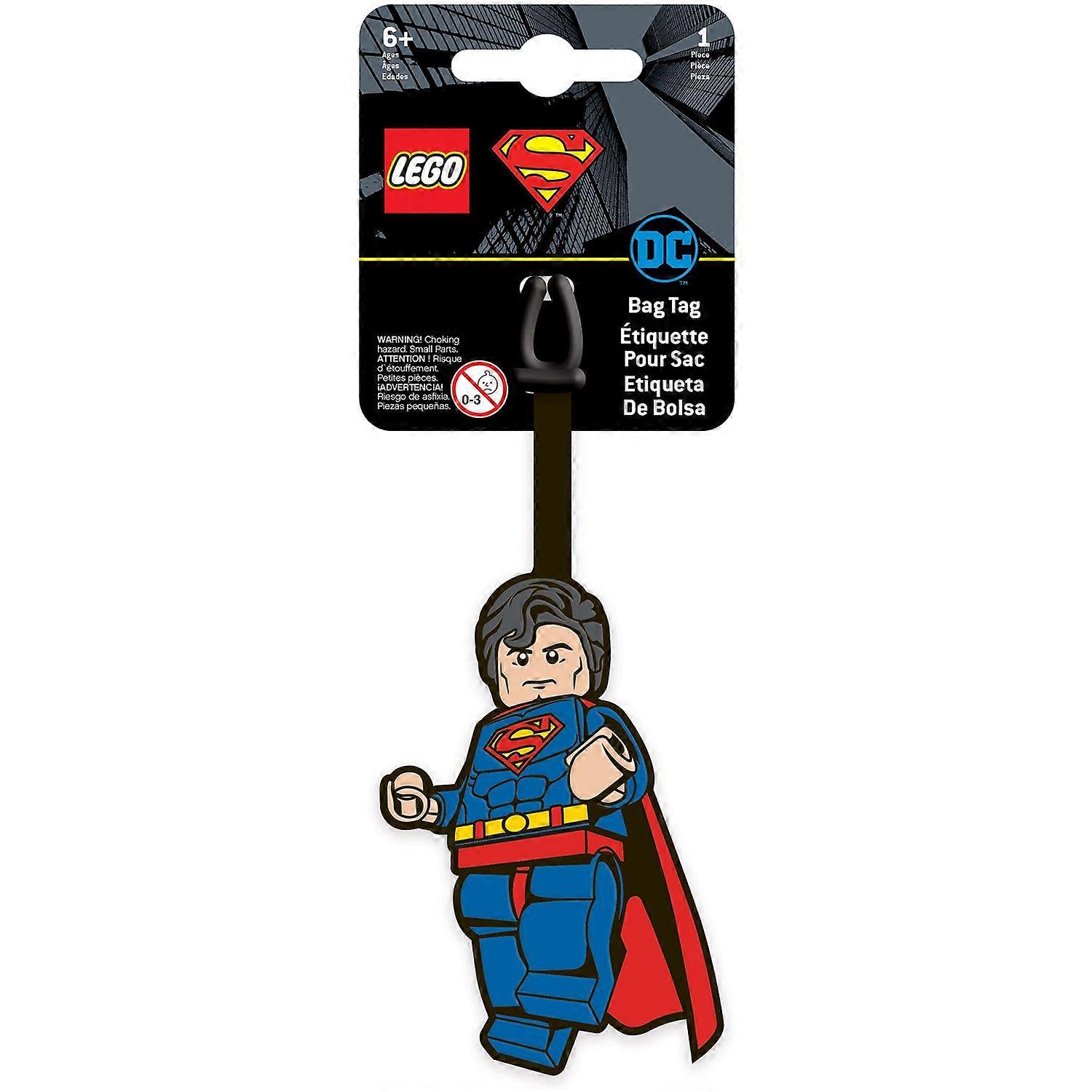 LEGO DC Super Heroes  Superman Bag Tag