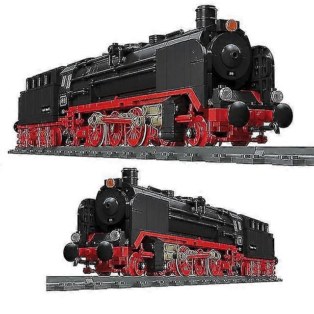 Ρετρό διαδρομή τρένο δομικά στοιχεία Moc εμπειρογνώμονας ατμού σιδηροδρομικών συνελεύσεων τούβλα κατασκευής παιχνίδια για τα δώρα γενεθλίων αγοριών