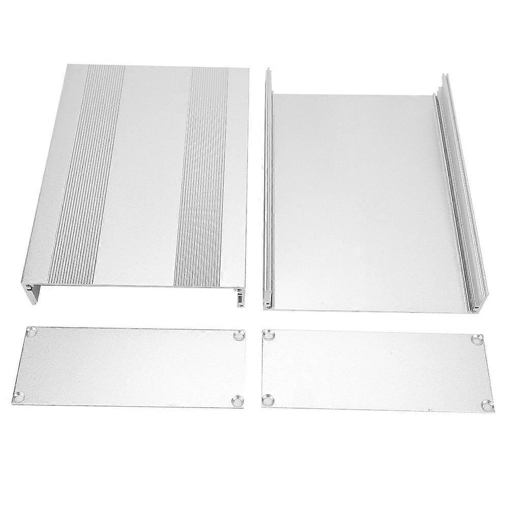 Aluminum Enclosure PCB Instrument Cooling Box Electronic Project Case 54*145*200mm