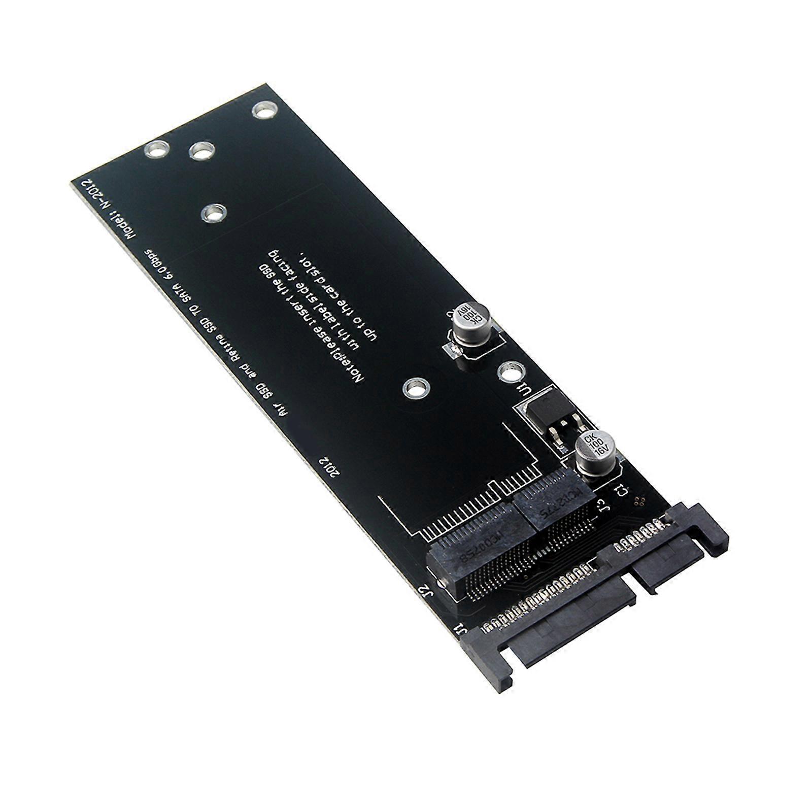 SSD to SATA Adapter Card Slot Replacement for 2012 Air A1465 A1466 Boost Your Laptop's Storage Capacity Multicolor