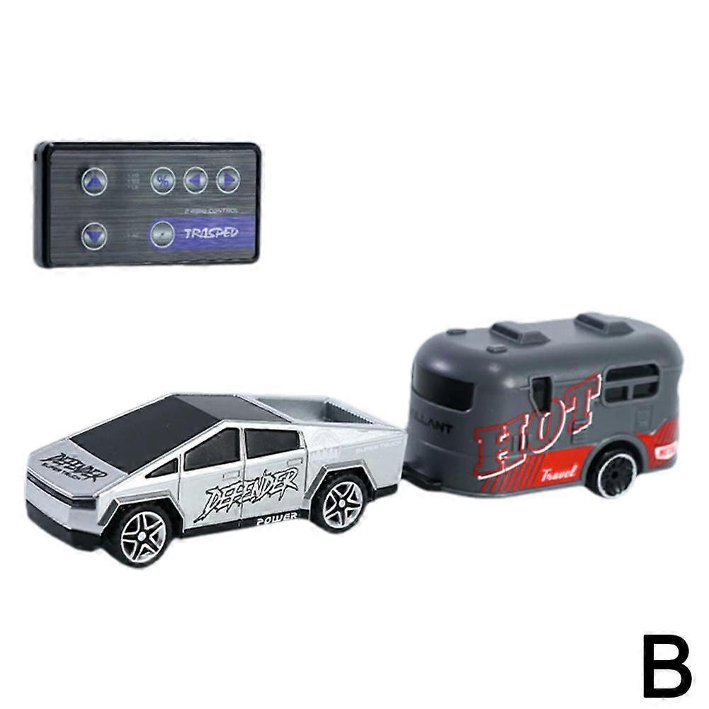 For Car Remote Control Battery Rechargeable Compact 1 64 Scale Drift Car Model with 4 Wheel Drift Function Green Gray