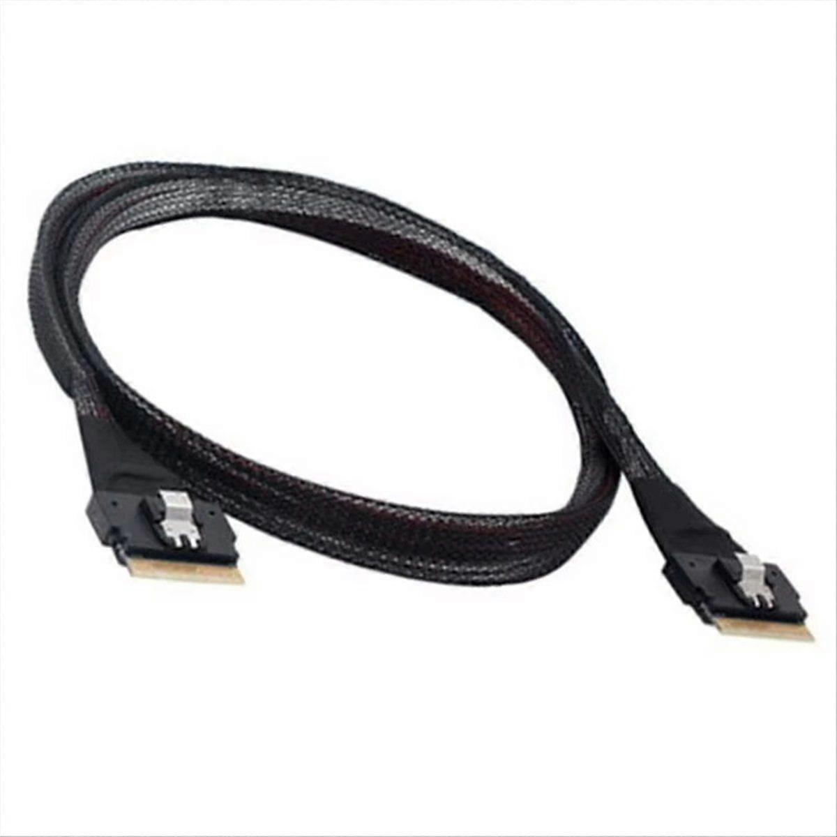 50cm Professional Slim SFF 8654 8i Male to SFF-8654 SAS4.0 74Pin Cable for Server Controller Connec