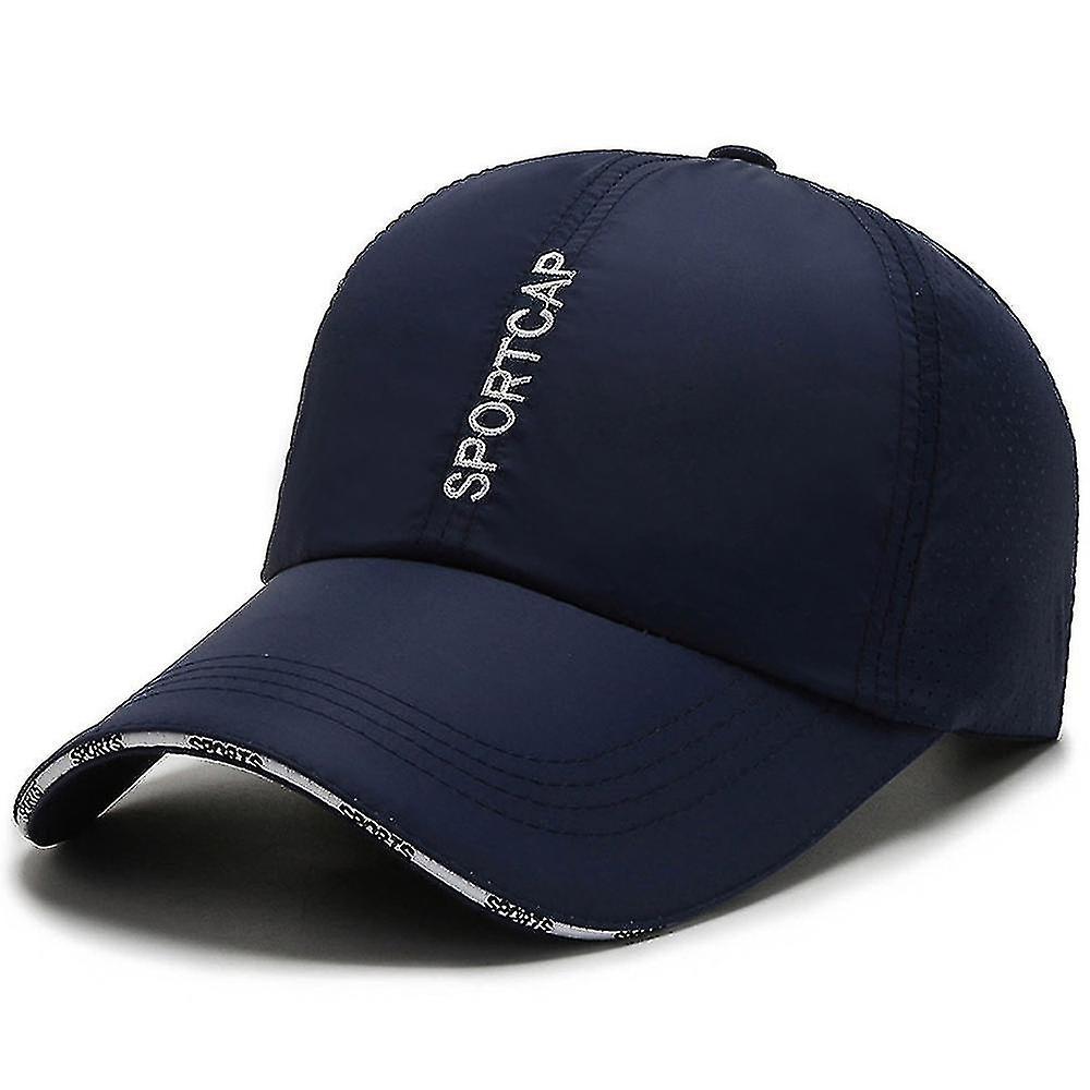 Hats Men's Summer Quick-drying Breathable Cap Navy