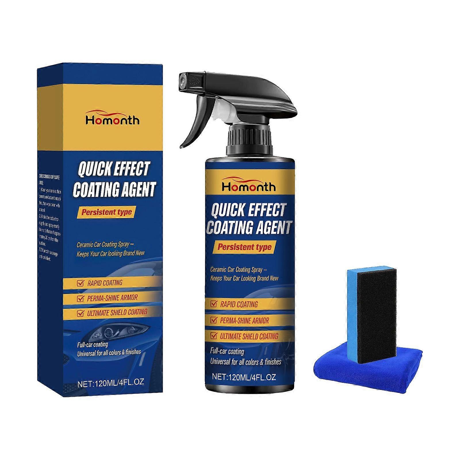 Homonth The Automotive Coating Agent Can Be Quickly Applied To The Surface For Renovation, Protection And Gloss Enhancement, Suitable For Multiple Veh