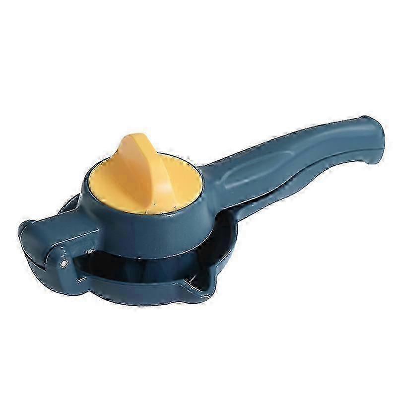 Lemon Squeezer Handheld Lemon Juicer Squeezer Easy to Use Citrus Juicer,Extracting the Most Juice Possible for Home, Picnic, OfficBlue SZRH