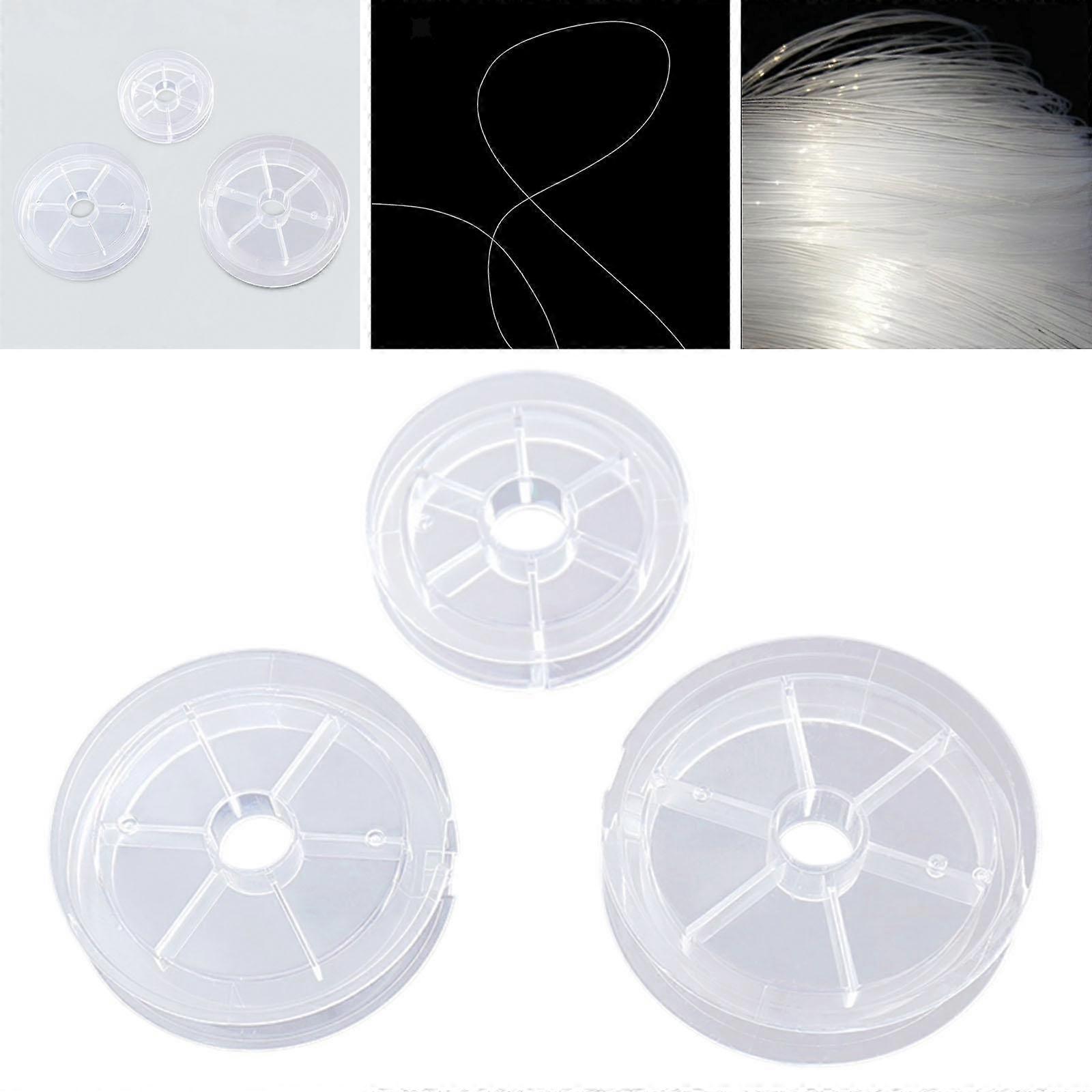 10x Fishing Spools Portable Empty Wire Spools for Fly Fishing Beading Wire