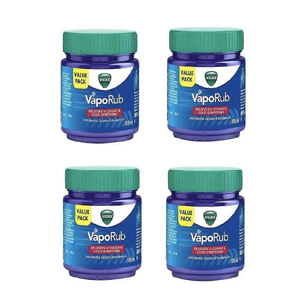Set VapoRab (4 x 105 ml), Set VapoRub, Vicks