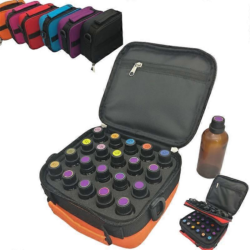 10/20/42 Grid Bottle Essential Case Protects for 3ML Rollers Essential Oils Bag Storage Organizer