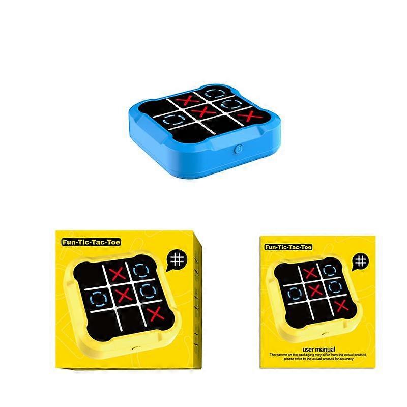 Tic Tac Toe Electronic Chessboard Multifunctional Children'S Education Strategy Toy Interactive Brain Game Parent-Child Fun
