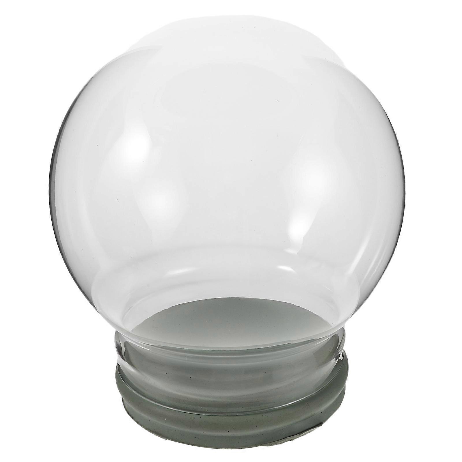 DIY Snow Globes Transparent Glass Water Globe for Craft Projects