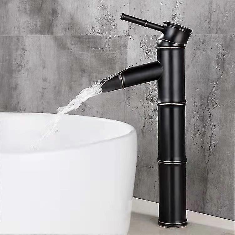 Robinet de lavabo rétro en laiton, robinet de salle de bain pour lavabos, robinet de lavabo rétro à poignée unique