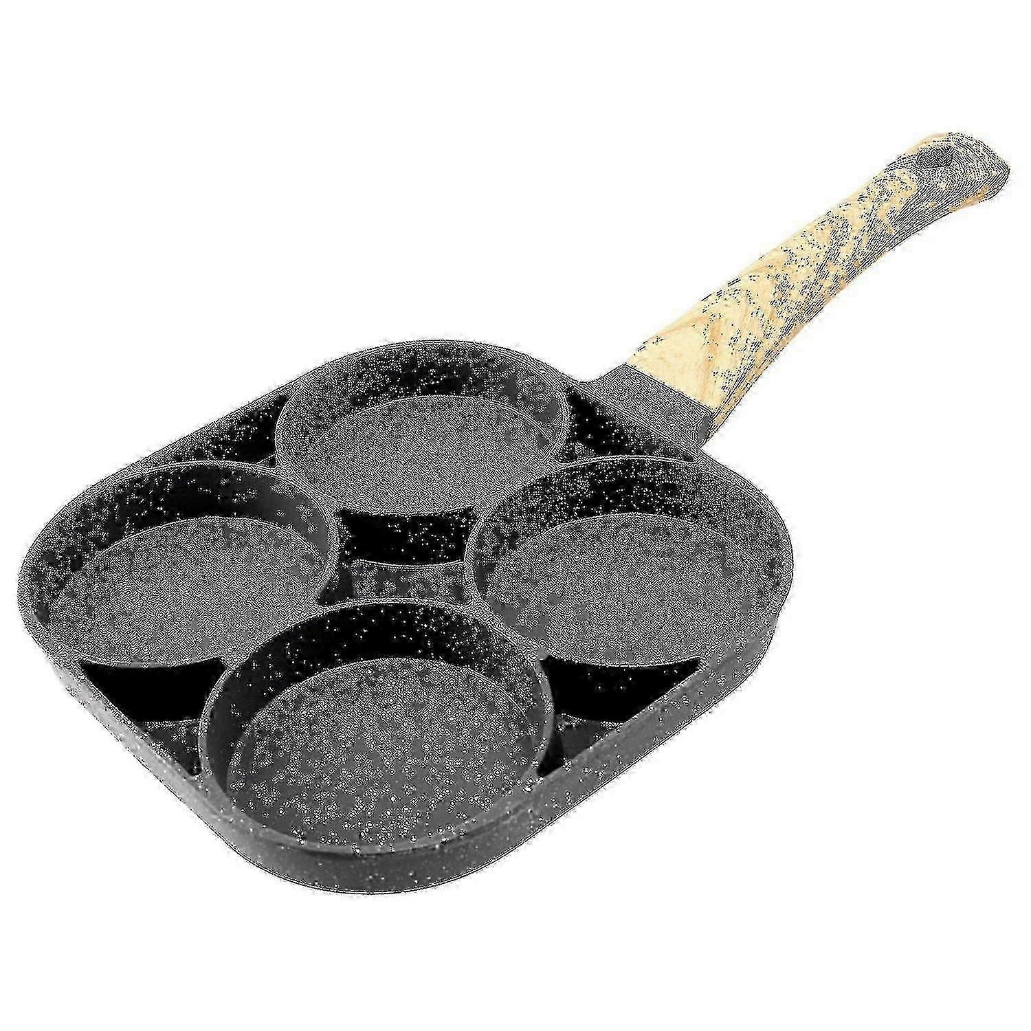 バーガーエッグ用4ホールオムレツパンハムパンケーキフライパンノンスティック