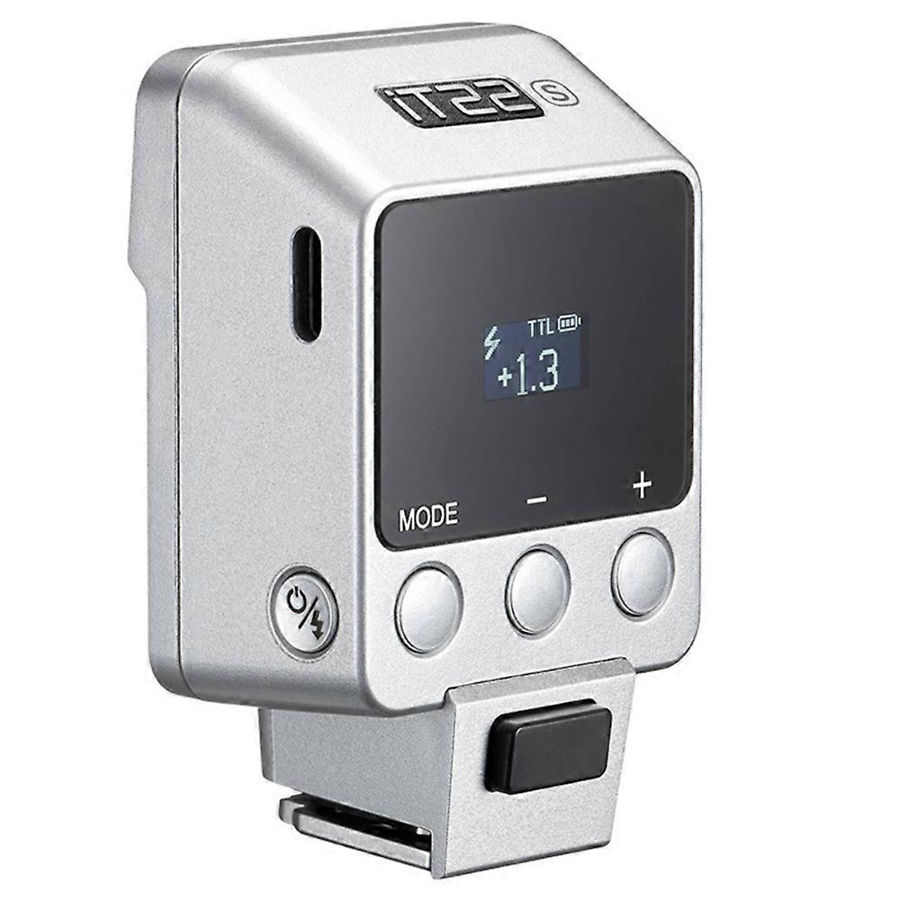 Godox Mini IT22 Camera Flash 700+ Flashes /1.5 S Recycling/1/32-1/1 Adjustable in 1/3 Increments/USB-C Charging/Hot Shoe Trigger