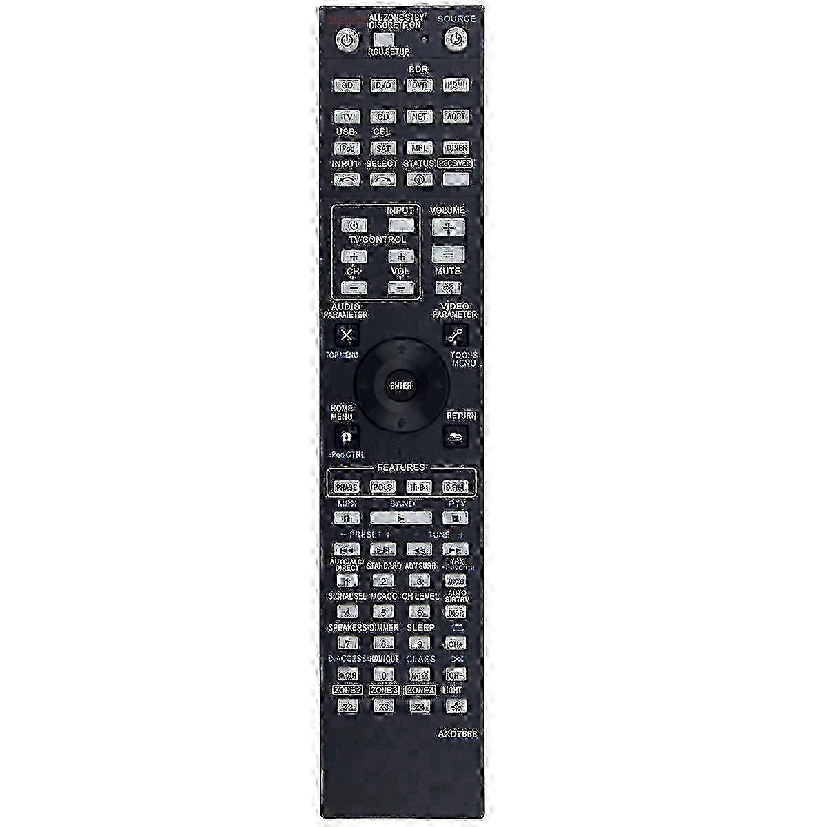 Pioneer VSX-1123-K Remote Control Replacement AXD7668 AXD7596 AXD7305 AXD7691 AXD7725 SC-57 SC-55 LX