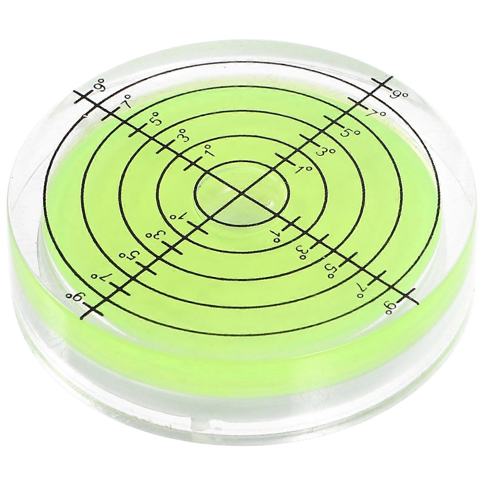 Golf Ball Marker Tool for Putting Aid 2Pcs Round Bubble Level Lightweight