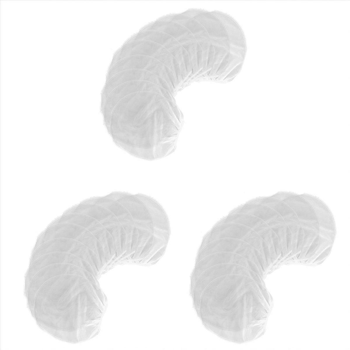 30 Pcs Paint Strainer Bag, 1 Gallon Paint Filter with Elastic Drawstring White Fine Mesh Top Opening