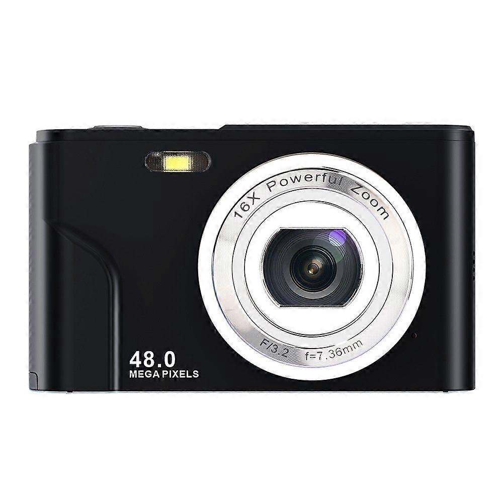 UHD 48MP Digital Camera for Photography, 1080P Vlogging Video Camera with 2.4 inch Display, Auto Focus