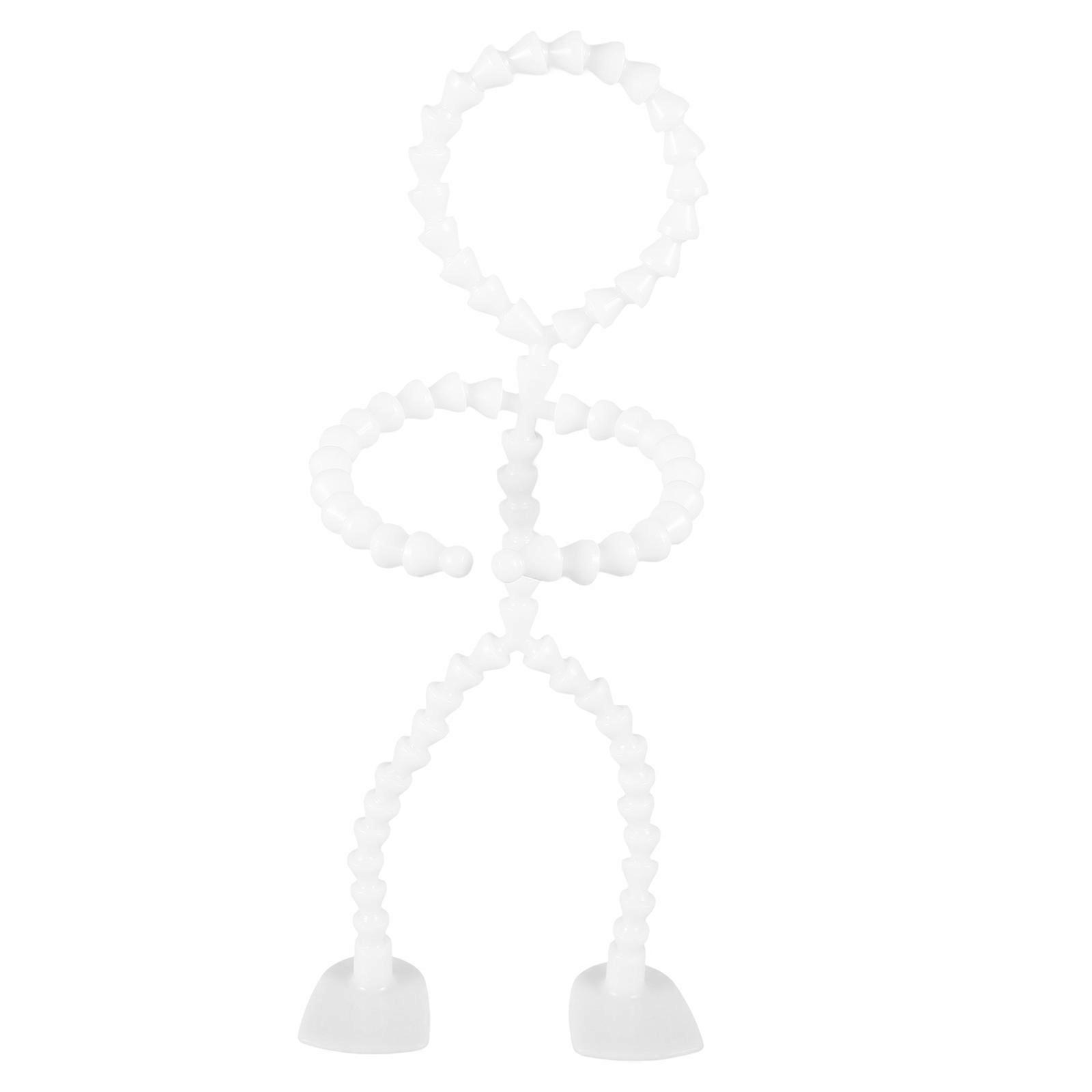 White Movable Doll Joints Plastic Doll Adornment for Craft Projects