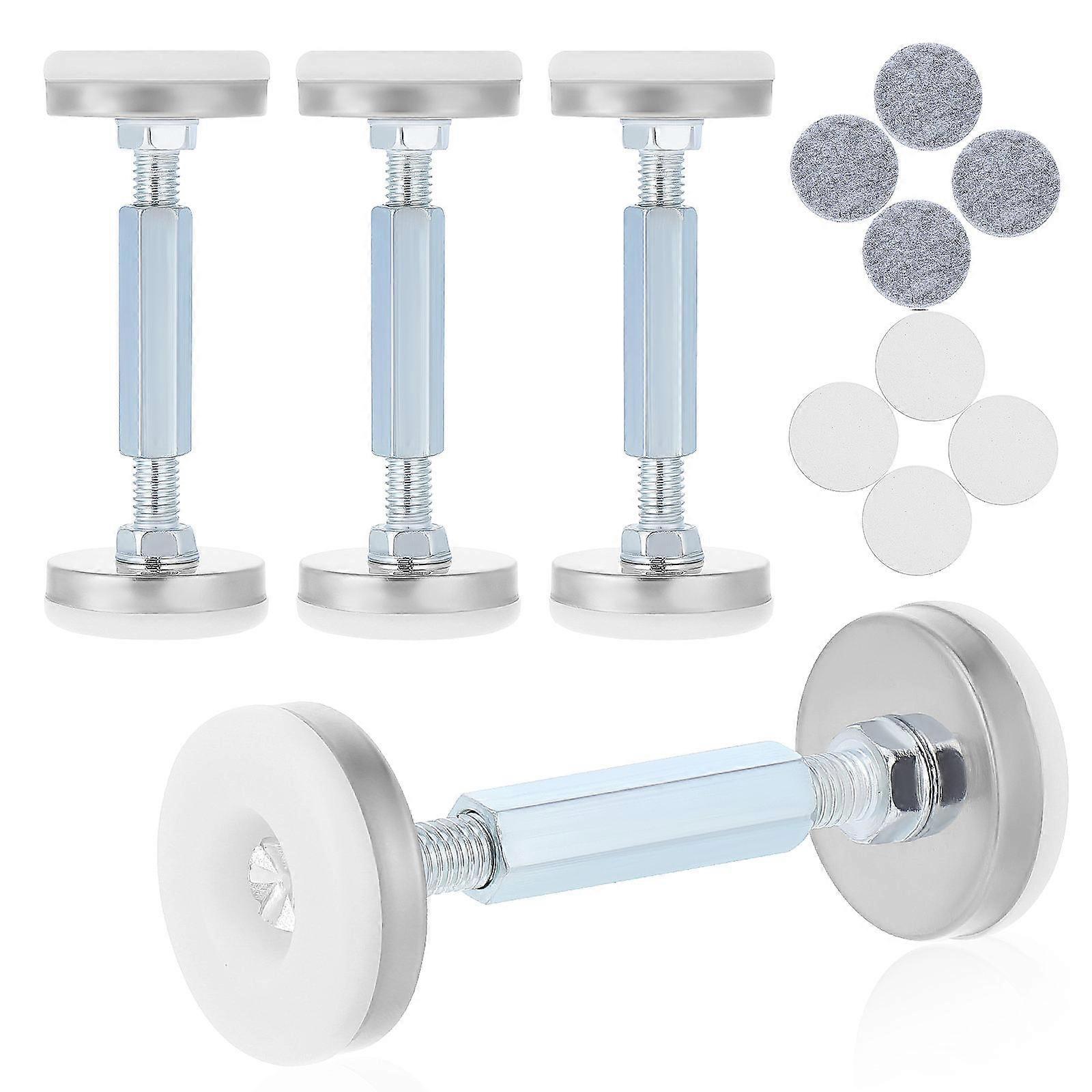 Anti-Shake Headboard Stabilizers Adjustable Bed Frame Stabilizer 4Pcs Pack